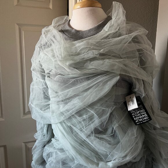 Y/Project tulle-wrapped sweatshirt - Picture 11 of 13